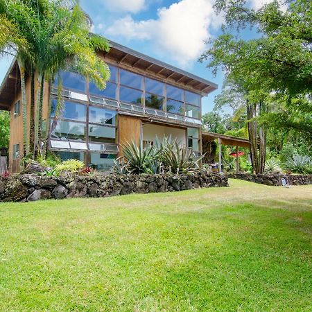Jungle Haven Ocean Front Eco Villa On Fruit Farm Pahoa Exterior foto