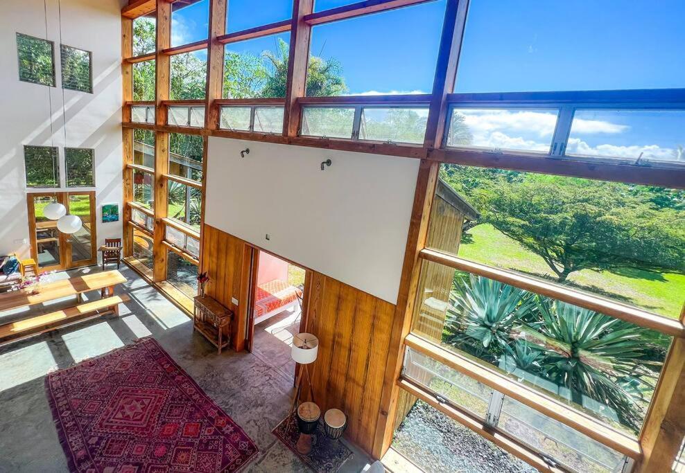 Jungle Haven Ocean Front Eco Villa On Fruit Farm Pahoa Exterior foto